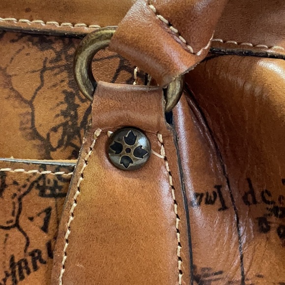 Vintage Patricia Nash brown leather shoulder bag - Picture 15 of 17